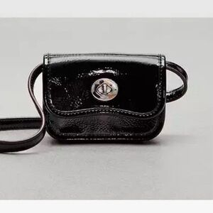 coach coachtopia wavy crossbody wavy wallet cardholder